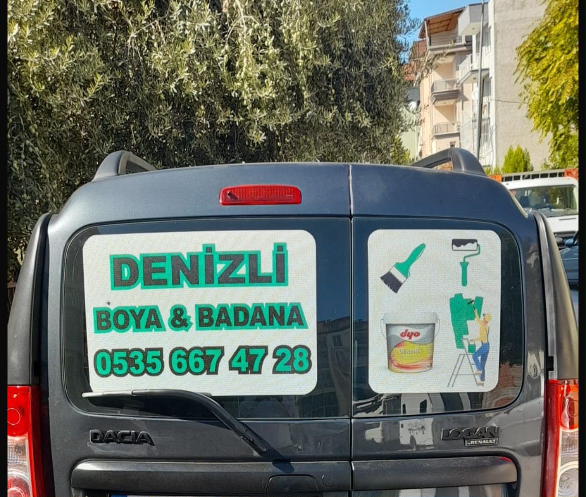 Usta boyacı çalışırken